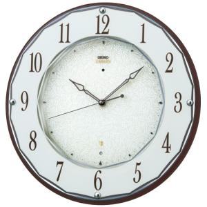 エンブレム 壁掛け時計 セイコー 電波 電波時計 掛時計 クロック