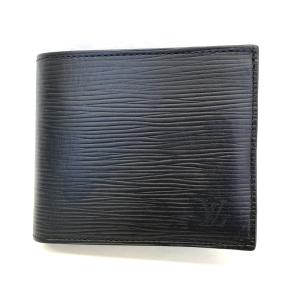 ルイヴィトン 財布 二つ折り エピ ポルトフォイユマルコ 黒の商品一覧 