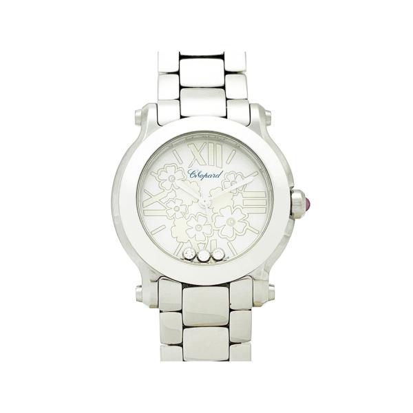 ショパール CHOPARD ハッピースポーツ 8509 ハッピーブロッサム  シェル文字盤 SS 3...