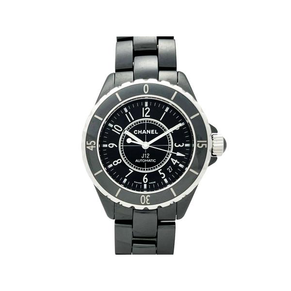 シャネル CHANEL J12 38MM  H0685 ブラックセラミック 自動巻 メンズ 腕時計 ...