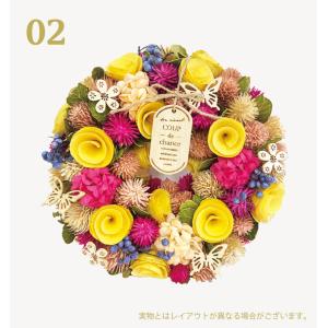 爆買 リース 花 ナチュラル 可愛い 冬 リー...の詳細画像2