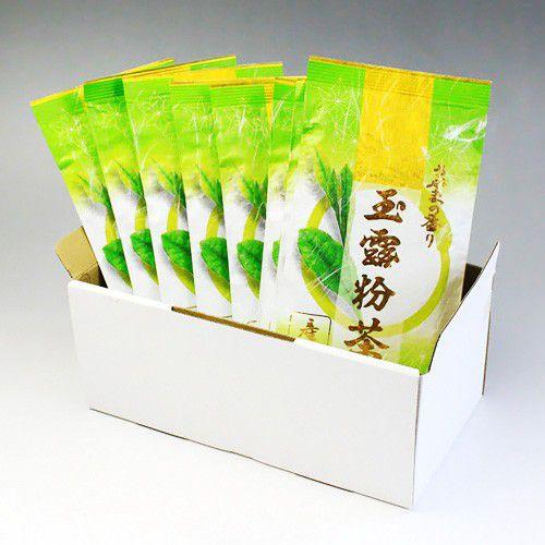 【玉露粉茶100gｘ8本】杉田園の人気商品「玉露粉茶」100ｇパック。御自宅用に・贈答品用にどうぞ。