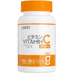 GoCLN (ゴークリーン) ビタミンC サプリ 日本初ビタミンC原料100% 1140mg 国内製造 無添加 高濃度 ビーガン サプリメント (60｜sugiyama-zakkaten