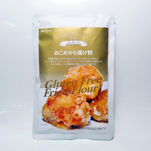 乳 卵 小麦 化学調味料不使用 おこめから揚げ粉 米粉 唐揚げ粉 100ｇ グルテンフリー 辻安全食...