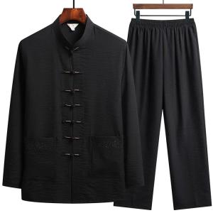 中華服 太極拳 唐装 演出服 少林拳 太極拳服...の詳細画像2