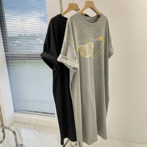 授乳ワンピース 授乳口付き 授乳服 マタニティ...の詳細画像3