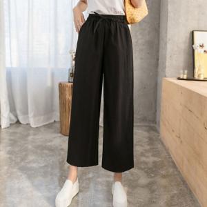 レディース ワイドパンツ リラックスパンツ ボ...の詳細画像4