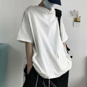 半袖tシャツ ボリューム ハイネック 夏用 ビ...の詳細画像3