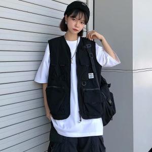 多機能 便利 多ポケット ベスト 作業着 レデ...の詳細画像4