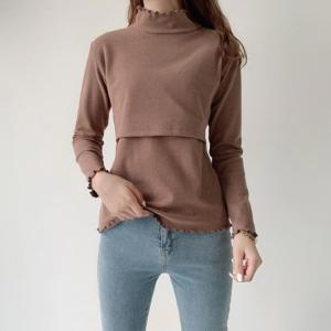 授乳トップス 授乳服 授乳口 マタニティウェア...の詳細画像3