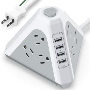 電源タップ usb コンセント 雷ガード 延長コード 2m/3m選べる