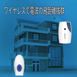 ワイヤレスチャイム 呼び出しチャイムセット ワ...の詳細画像1