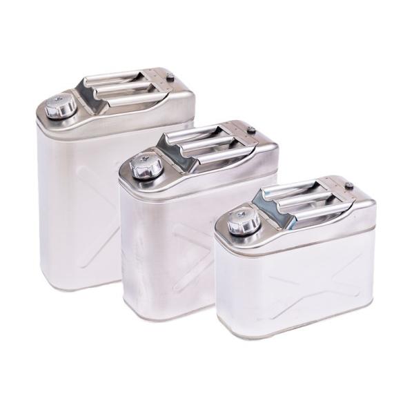 201ステンレス鋼製ガソリン＆ディーゼル燃料ドラム - ヘビーデューティポータブルタンク＆コネクター...