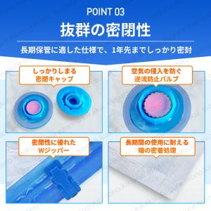 圧縮袋 布団 ふとん 衣類 旅行 防ダニ 掃除...の詳細画像4