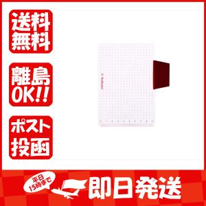 デルフォニックス 下敷き ロルバーンノートA6用下敷き レッド 500533 124 あわせ買い商品800円以上