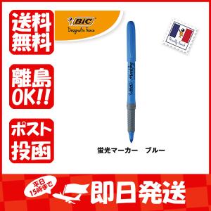 BICジャパン 水性マーカー マーキングG HI BX12  ブルー BRIGRIP12BLU