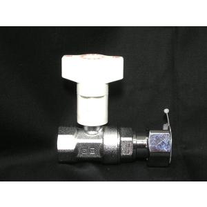 逆止弁付BV テーパめねじ 13xナット付アダプター 20