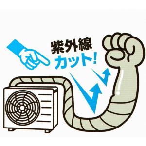 UVカット 高耐候性 テープ 配管用テープ 三...の詳細画像1