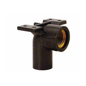 給水用！硬質塩化ビニール継手！HI天座付き水栓エルボ（13ミリ×Rp1/2