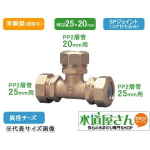 ポリパイ継手(50) 【2個】 ポリパイ継手(50) 【2個】 ポリパイ継手チーズ 50A（2インチ