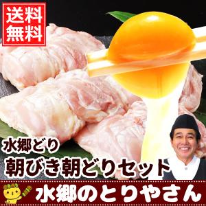 鶏肉 鳥肉 チキン 卵 水郷どり 朝びき朝どりセット もも肉2枚 胸肉2枚 ささみ2本 自然卵 放し...