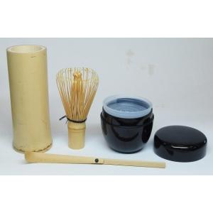 茶道具 野点籠用品 茶筅＆茶杓＆茶筌筒3点セット 根付 茶道 : 茶道具