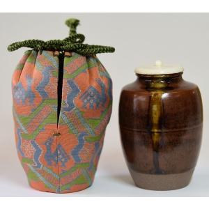 古瀬戸肩衝茶入 山口茂造 共箱 : 茶道具商 越中屋 - 通販 - Yahoo