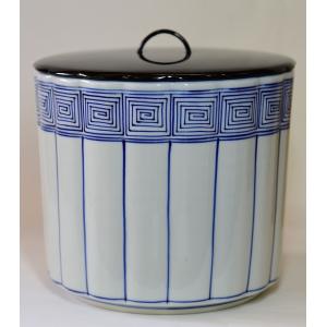 茶道具 水指 水差し 平水指 丹波焼き 伊羅保 いらほ 真塗割蓋付 丹波焼