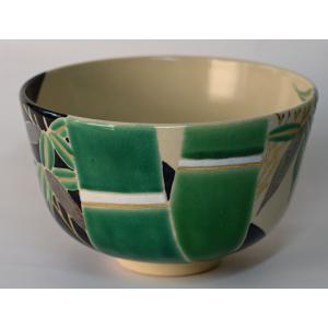 茶道具 抹茶茶碗 唐津焼き 井戸型 徳沢守俊作 須惠窯 裏梅花皮 茶道具 抹茶茶碗 唐津焼き 井戸型 徳沢守俊作 須惠窯 裏梅花皮