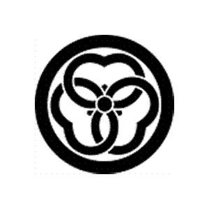 家紋 鯉のぼり 名前旗 五月人形 ひな人形用 家紋番号0475 方喰 かたばみ 丸に中陰の結び片喰 まるにちゅういんのむすびかたばみ 高田卸方屋 通販 Yahoo ショッピング