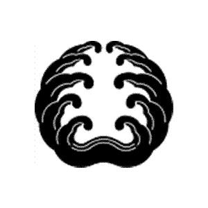 家紋 鯉のぼり 名前旗 五月人形 ひな人形用 家紋番号1453 波 なみ 対い波 むかいなみ 高田卸方屋 通販 Yahoo ショッピング