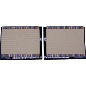 雛人形用 極上低木小10番木製京式親王台黒塗艶有A 間口 27cm 168389