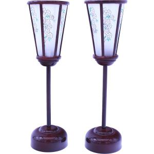 雛まつり☆ぼんぼり単品☆木製絹張雪洞コードレス京菊灯ピンク桜13号