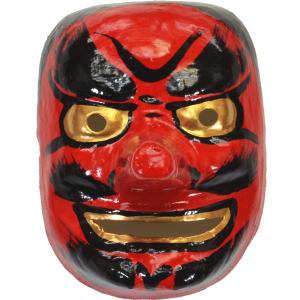 お面 和紙製 おばあちゃん 幅13cm ×高さ21cm ×奥行6cm 229073 : 高田卸