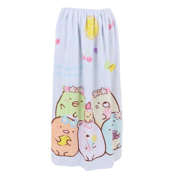 プール タオル 水泳すみっコぐらし フルーツバケーション 80cm丈 6575029500