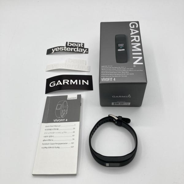 GARMIN(ガーミン) アクティブトラッカー 活動量計 vivofit4 Black Lサイズ 歩...