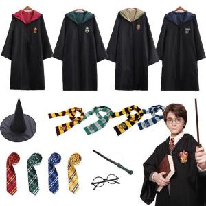 ハロウィン クリスマス コスプレ衣装 Harry Potter グリフィンドールハリーポッターローブ/レイブンクロー/ハッフルパフ/スリザリンハロウィン/仮装 子供 大人