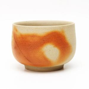 緋襷 ひだすき 乙女湯呑 径6cm×高7.5cm 1客 化粧箱入 ギフト 備前焼