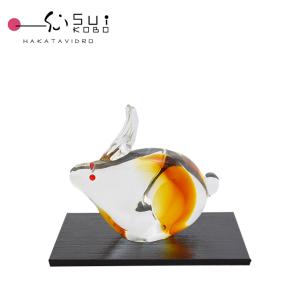 紅龍 SO-108 博多びーどろ粋工房 安部朝和作 贈答品 ギフト お祝い