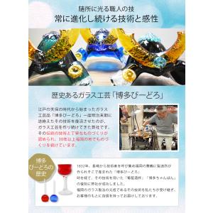 ガラス 兜飾り 五月人形 コンパクト 2026...の詳細画像2