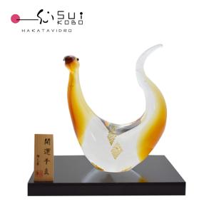紅龍 SO-108 博多びーどろ粋工房 安部朝和作 贈答品 ギフト お祝い