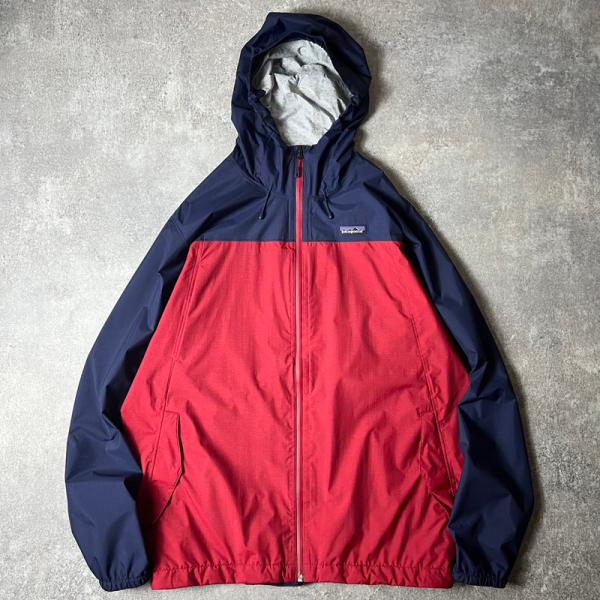 18年製 Patagonia ラナーデール ナイロン フード パーカー ジャケット XXL / パタ...