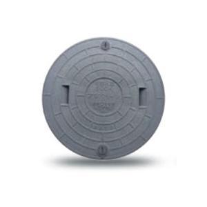 フジクリーン用 FRP製 ロック付き 浄化槽マンホール蓋 （実寸）490mm