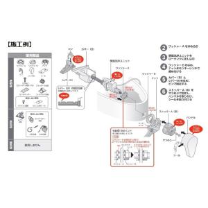 TOTO 便器洗浄ユニット TCA321 右側...の詳細画像2