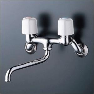 KVK 【KM13N2】 《KJK》 壁 2ハンドル混合水栓 2ハンドル混合栓 金具