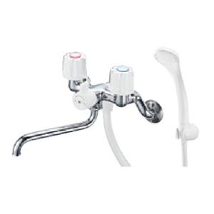 SANEI ツーバルブデッキシャワー混合栓 SK71-W-13 : 水彩ねっと - 通販