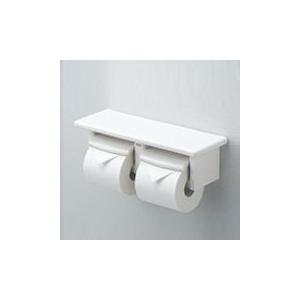 【新品・未使用品】TOTO トイレ二連ペーパーホルダー　棚付　YH700AD TOTO 棚付二連紙巻器 YH650 ホワイトグレー NG2 ペーパーホルダー