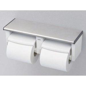 TOTO YH63B ＃MS 棚付き二連紙巻器 TOTO ◇品番： YH63B#MS / (芯棒可動） TOTO：二連紙巻器 マット