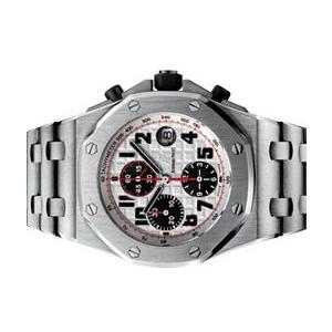 AUDEMARS PIGUET オーデマピゲ ROYAL OAK ロイヤルオーク オフショア クロノグラフ 銀×黒×赤針　26170ST.OO.1000ST.01｜suisho