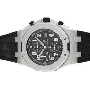 AUDEMARS PIGUET オーデマピゲ ロイヤルオーク オフショアクロノ レディ SS  ブラックダイアル  37mm ラバー仕様　26283ST.OO.D002CA.01｜suisho